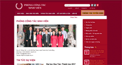 Desktop Screenshot of hssv.duytan.edu.vn