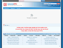 Tablet Screenshot of forum.duytan.edu.vn