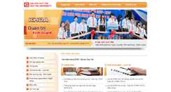 Desktop Screenshot of kqtkd.duytan.edu.vn