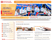 Tablet Screenshot of kqtkd.duytan.edu.vn