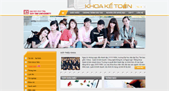 Desktop Screenshot of kketoan.duytan.edu.vn