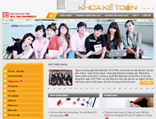 Tablet Screenshot of kketoan.duytan.edu.vn