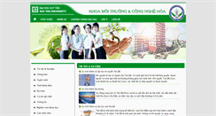 Desktop Screenshot of moitruong.duytan.edu.vn